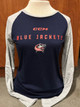 Ladies Blue Jackets Baseball Tee Image coming soon src=